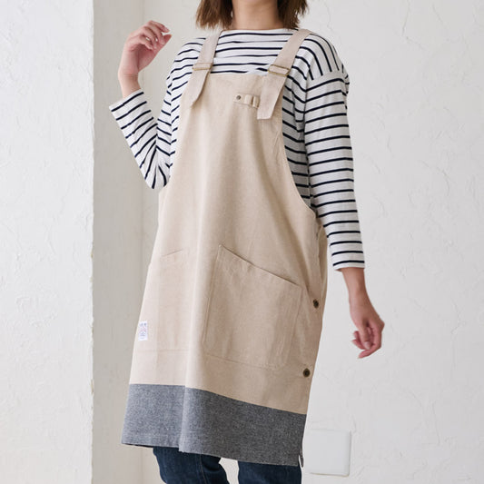 サロペットエプロン