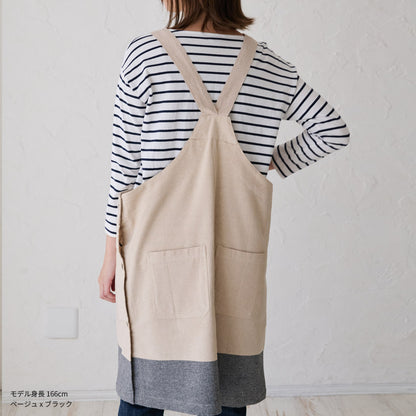 サロペットエプロン