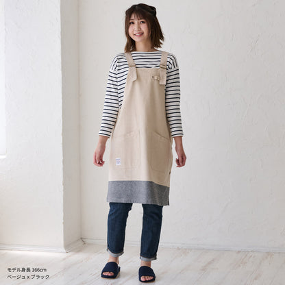 サロペットエプロン