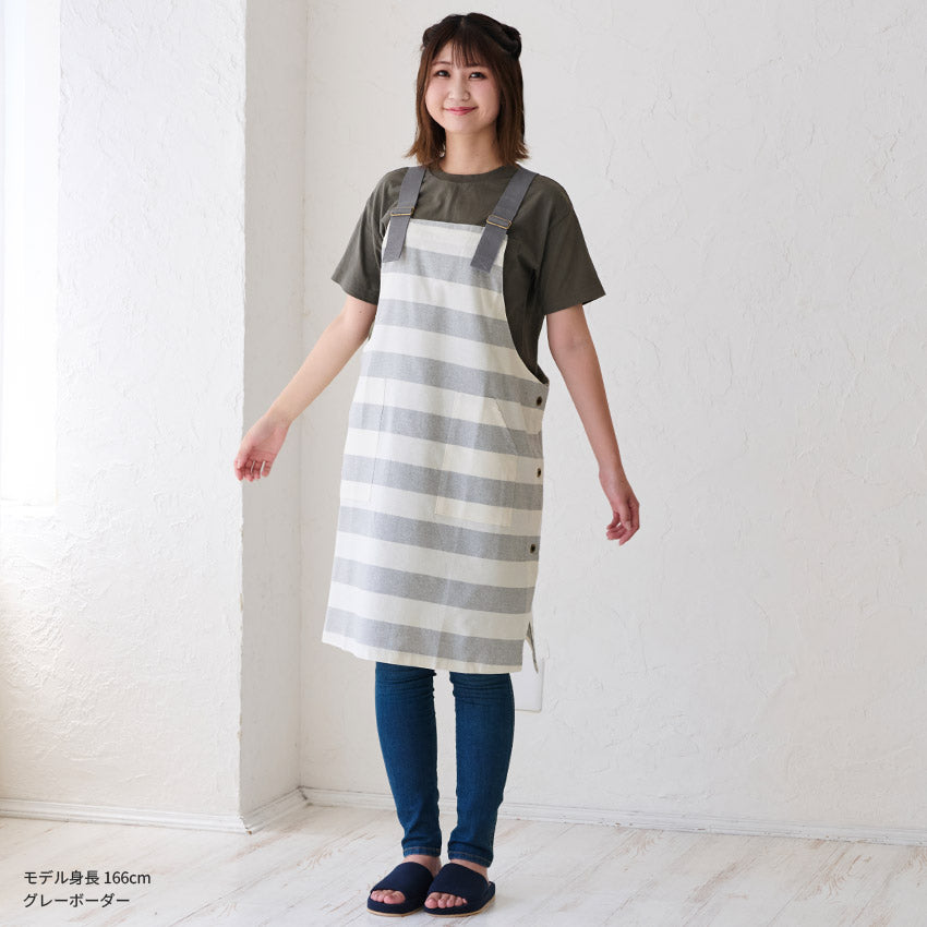 サロペットエプロン