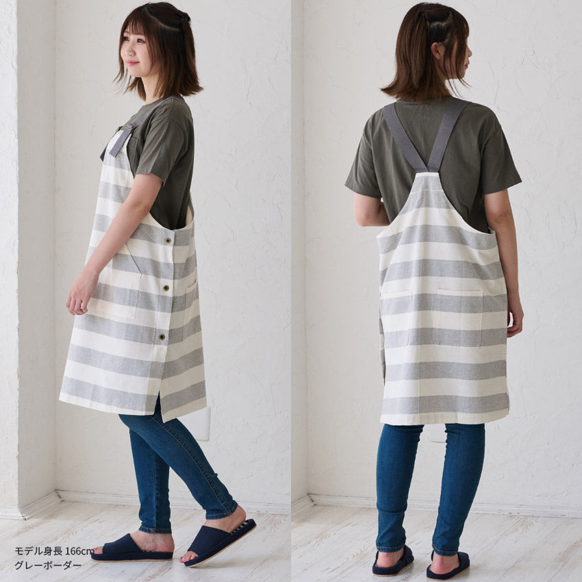 サロペットエプロン