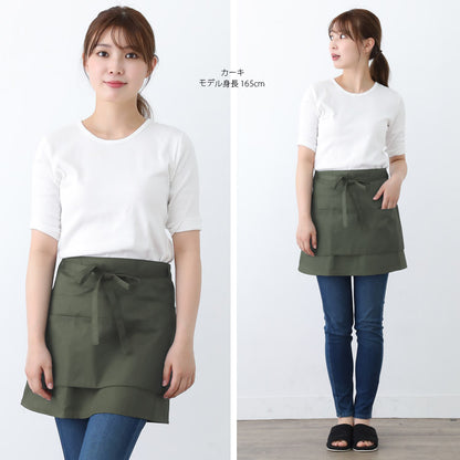 ツイル生地,ショート丈エプロン,ショート,ツイル,ギャルソン,エプロン,お尻隠れる,エプロン,おしゃれ,かわいい,保育士,ショート丈,綿,カフェエプロン,サロンエプロン,ギフト,サロン,レディース