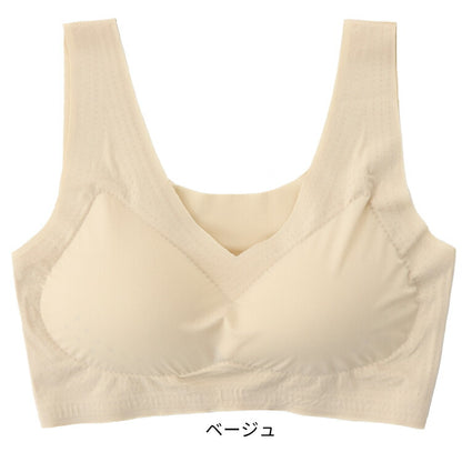 カップ付き薄手シームレスブラ