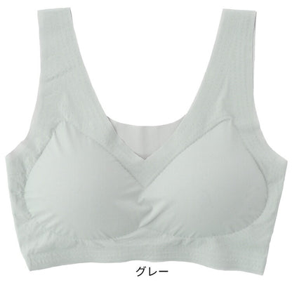 カップ付き薄手シームレスブラ