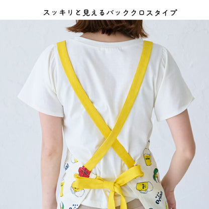 前後2WAY着用可能デニムワンピースエプロン