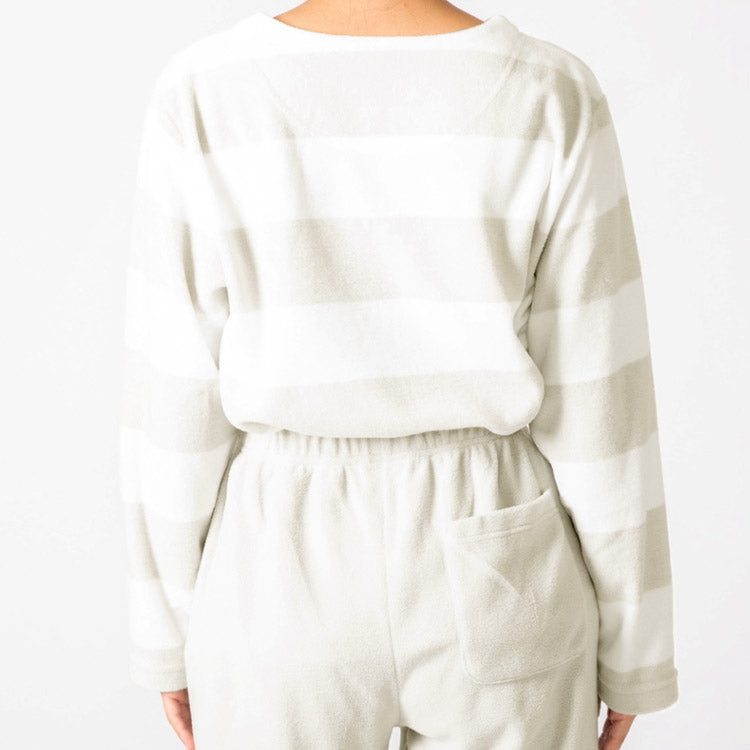 マイクロフリースパジャマ上下セット