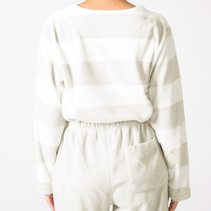 マイクロフリースパジャマ上下セット