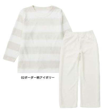 マイクロフリースパジャマ上下セット