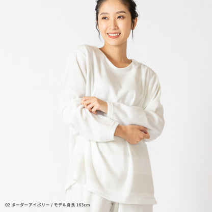 マイクロフリースパジャマ上下セット