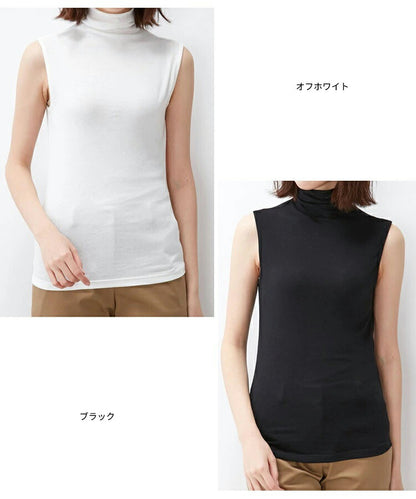 UVカット,タートルネック,ノースリーブ,カットソー,タンクトップ,ハイネック,紫外線,日焼け,シンプル,無地,キャミソール