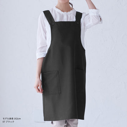 汚れがつきにくいフッ素樹脂加工Ｈ型エプロン
