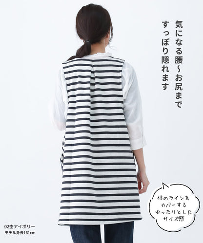ワンピース感覚で着られるエプロン,キッチン,エプロン,リボン,無地,黒,母の日,プレゼント,仕事用,おしゃれ,シンプル,ギフト,サロン,,レディース,膝丈,ひざ丈