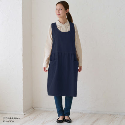 コーデュロイエプロン