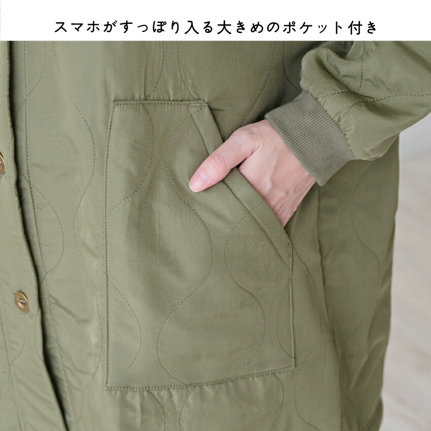 裏起毛撥水加工割烹着フリース無地ゆったりかっぽうぎスモック割ぽう着