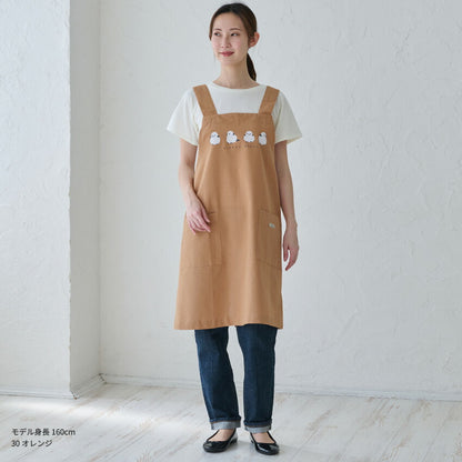 可愛いアニマル柄H型エプロン