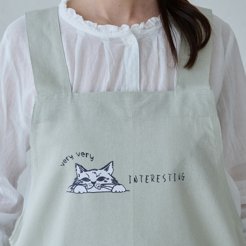 可愛いアニマル柄H型エプロン