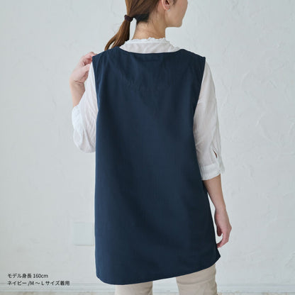 M～3Lサイズお尻が隠れるエプロン