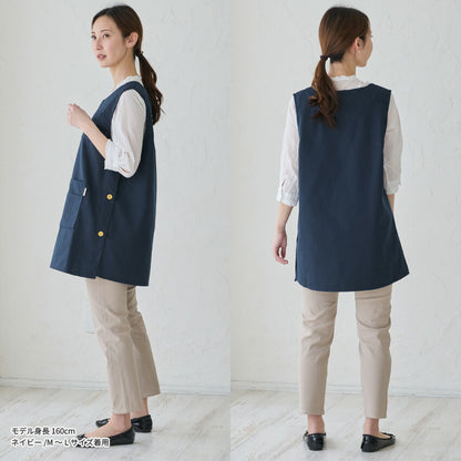 M～3Lサイズお尻が隠れるエプロン