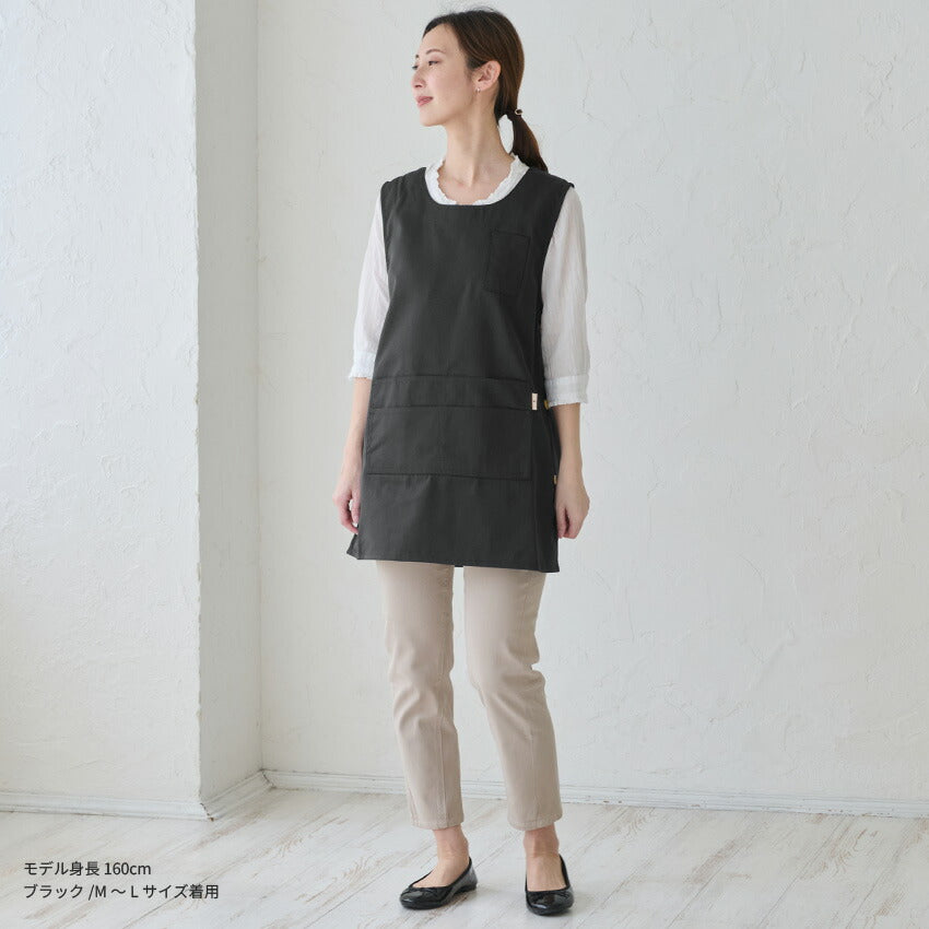 M～3Lサイズお尻が隠れるエプロン
