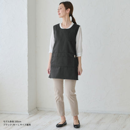 M～3Lサイズお尻が隠れるエプロン