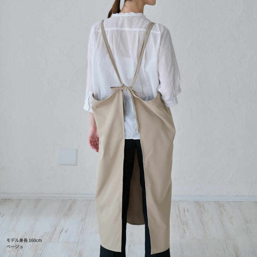 着たままお出かけ♪洋服のようなおしゃれワンピースエプロン