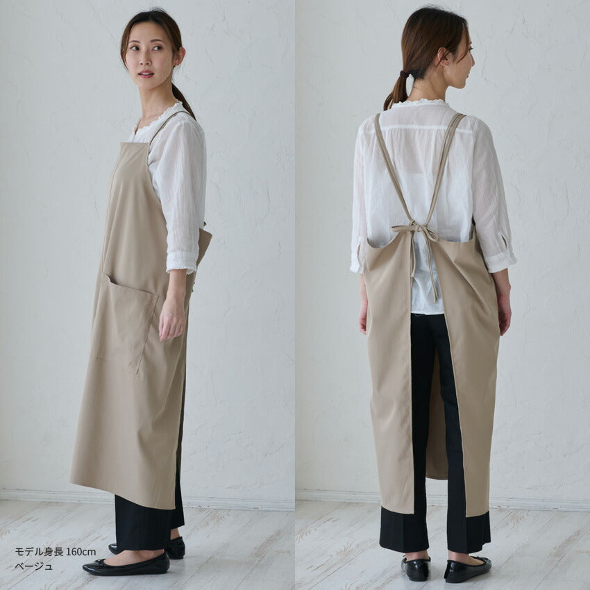 着たままお出かけ♪洋服のようなおしゃれワンピースエプロン