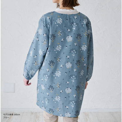 ゆったりとした着心地のおしゃれな割烹着