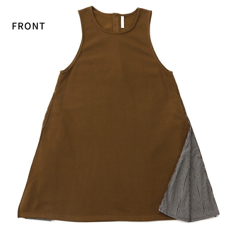 裏起毛ワンピースエプロン