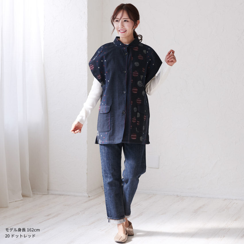 まるで毛布のようなふわふわの裏ボア生地、お尻がすっぽり隠れる割烹着、裏起毛、エプロン、割烹着、ゆったり、フリース、ボア