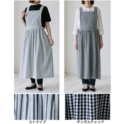 まるで洋服のようなワンピースエプロン