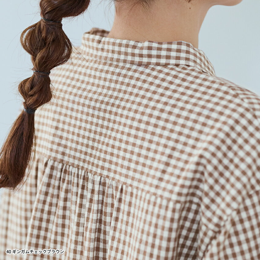 着たままお出かけ♪洋服のようなおしゃれ割烹着