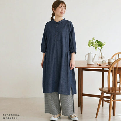 着たままお出かけ♪洋服のようなおしゃれ割烹着