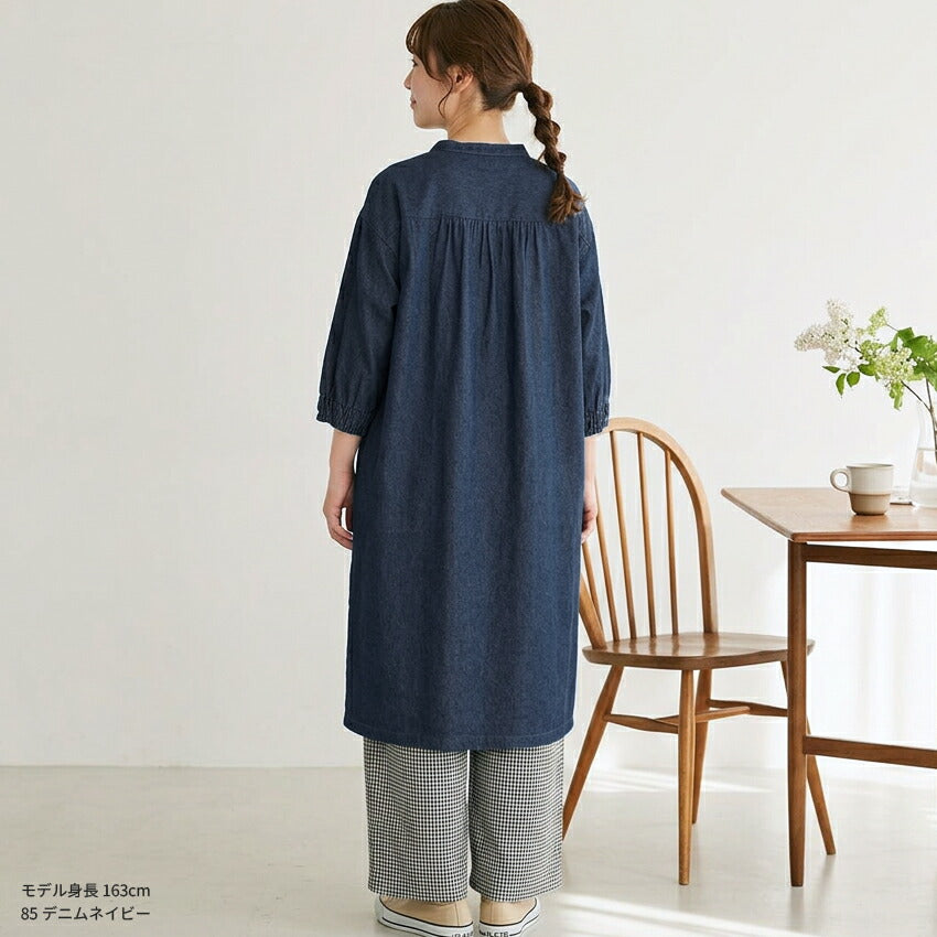 着たままお出かけ♪洋服のようなおしゃれ割烹着