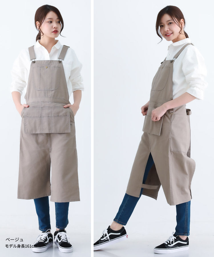 M/Lサイズ,丈夫なデニムエプロン,エプロン,デニム,ワークエプロン,厚手,おしゃれ,ゆったり