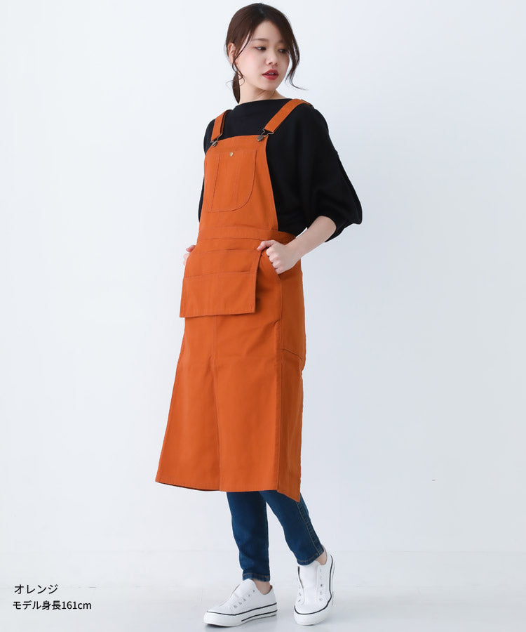 M/Lサイズ,丈夫なデニムエプロン,エプロン,デニム,ワークエプロン,厚手,おしゃれ,ゆったり