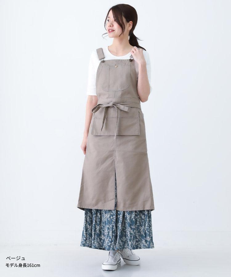 M/Lサイズ,丈夫なデニムエプロン,エプロン,デニム,ワークエプロン,厚手,おしゃれ,ゆったり