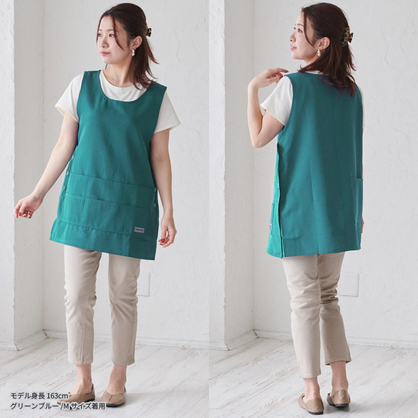 日本製撥水加工エプロン