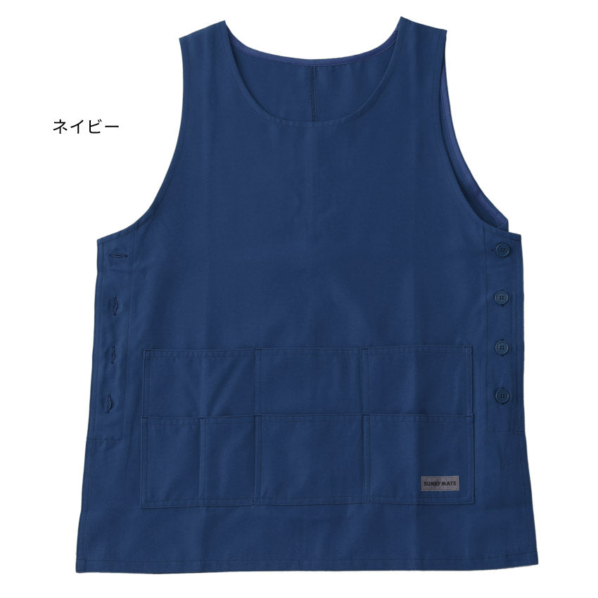 日本製撥水加工エプロン