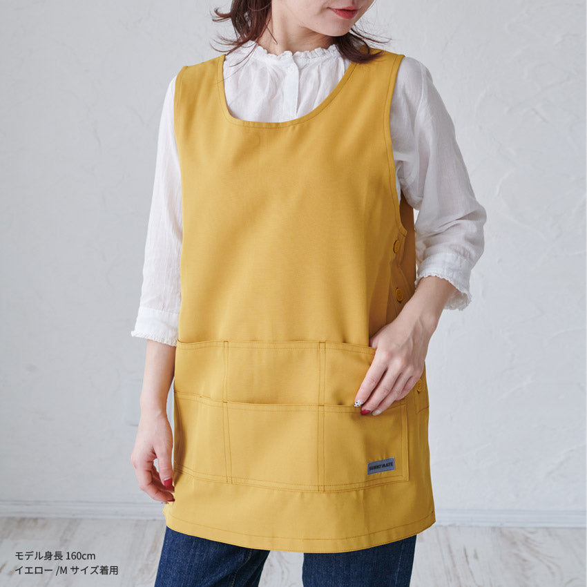 日本製撥水加工エプロン