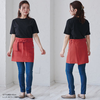 日本製撥水加工エプロン