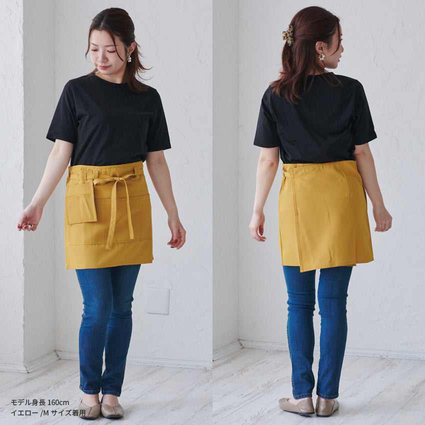 日本製撥水加工エプロン