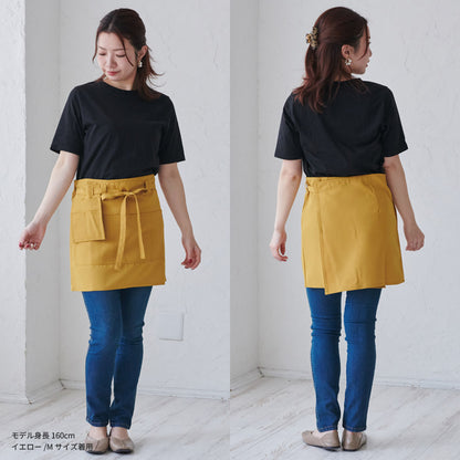 日本製撥水加工エプロン