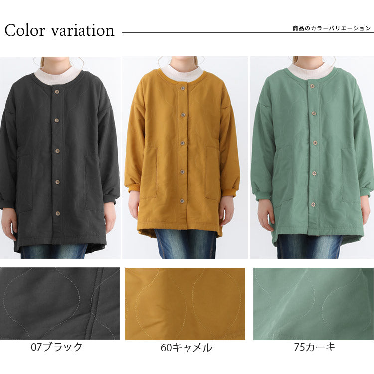 裏起毛おしゃれ割烹着