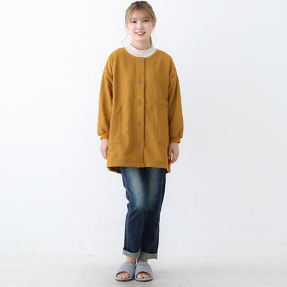 裏起毛おしゃれ割烹着