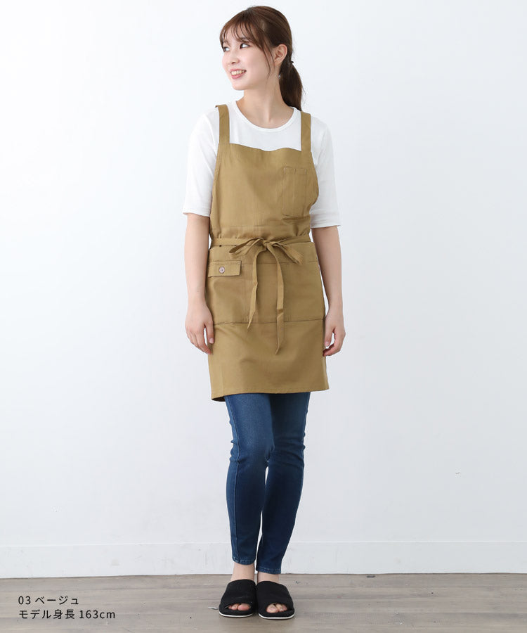 クロスエプロンエプロン