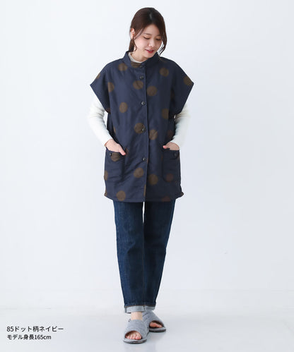 厚手、裏ボア、エプロン、おしゃれ、裏起毛、割烹着、ゆったり、お尻が隠れる、ボア、シンプル、エプロン、保育士、ロング、無地、保育士かわいい、あたたか