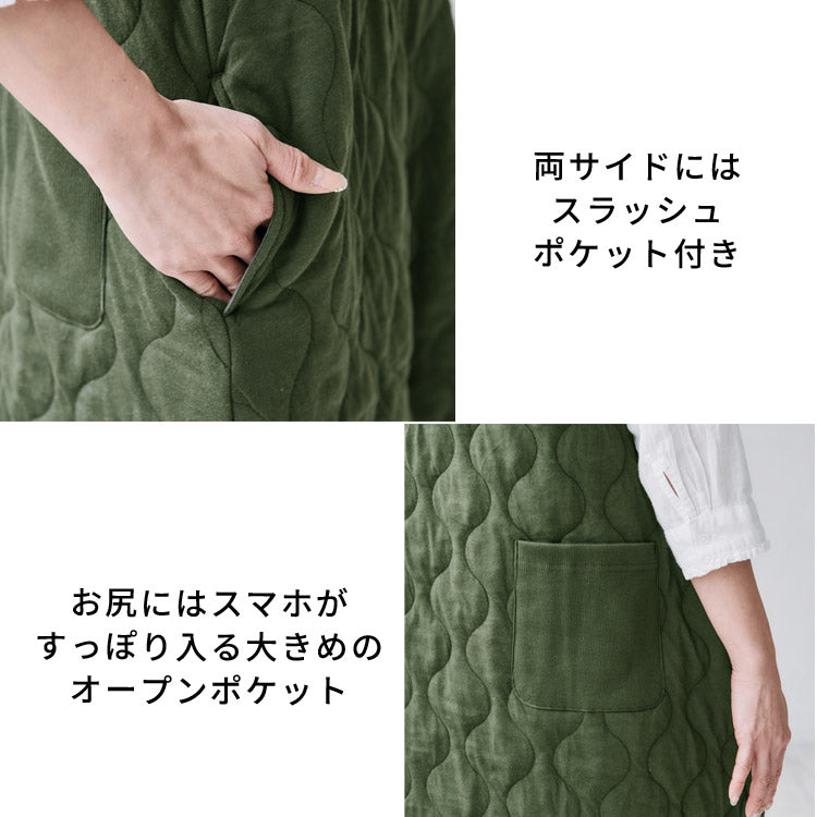 ひょうたんキルトエプロン
