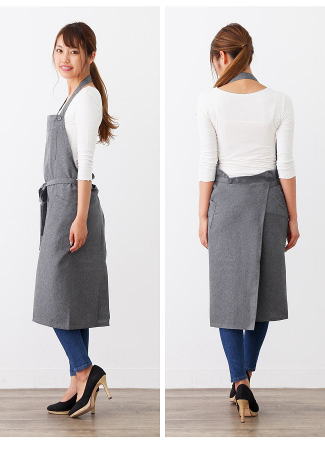 フッ素樹脂加工,ロング丈首掛けエプロン,ロング,ロング丈,無地,かわいい,前掛け,可愛い,料理,ギフト,プレゼント,カフェエプロン,エプロン,サロン,エプロン,カフェ,ショート