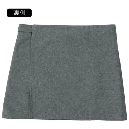 撥水加工腰巻きショート丈エプロン