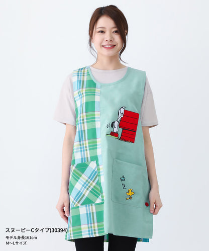 【M〜3Lサイズまで】エプロン,保育士,キャラクター,スヌーピー,ムーミン,snoopy,moomin,M-L,LL-3L,キャラクターエプロン,ワンピース,エプロン,ゆったり,ロング,ワンピースエプロ,ロング,ギフト,おしゃれ,かわいい,母の日,ギフト,プレゼント